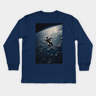 Infinite Solitude Kids Long Sleeve T-Shirt